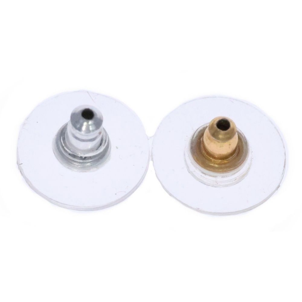 Chanel CC Logo Rhinestone Pearl Gold Earring — view 6