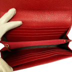 Gucci Soho Leather Wallet Red — view 7