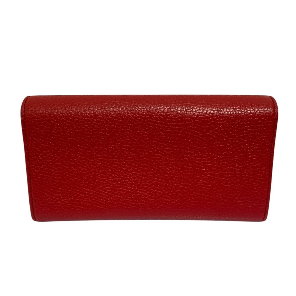 Gucci Soho Leather Wallet Red — view 2