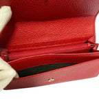 Gucci Soho Leather Wallet Red — view 6
