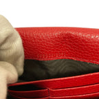 Gucci Soho Leather Wallet Red — view 9