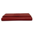 Gucci Soho Leather Wallet Red — view 4