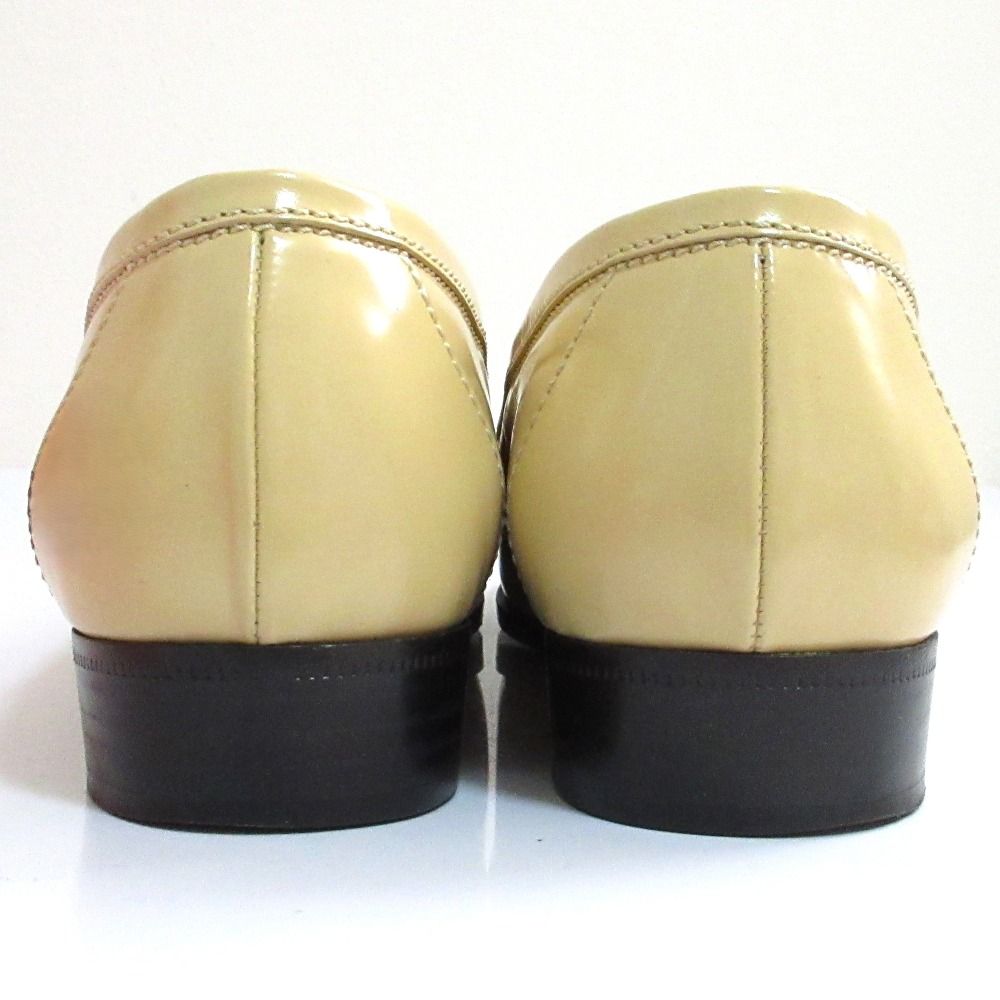 Hermes Destin Kelly Loafers Shoes 35 Beige — view 6