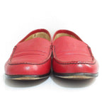 Hermes H Logo Loafers Shu Zu 36.5 Red — view 3