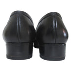 Hermes Kelly Loafers Shoes 35.5 Black Gold — view 3