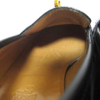 Hermes Kelly Loafers Shoes 35.5 Black Gold — view 6