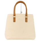 Celine Horizontal Cabas Tote Natural White — view 2