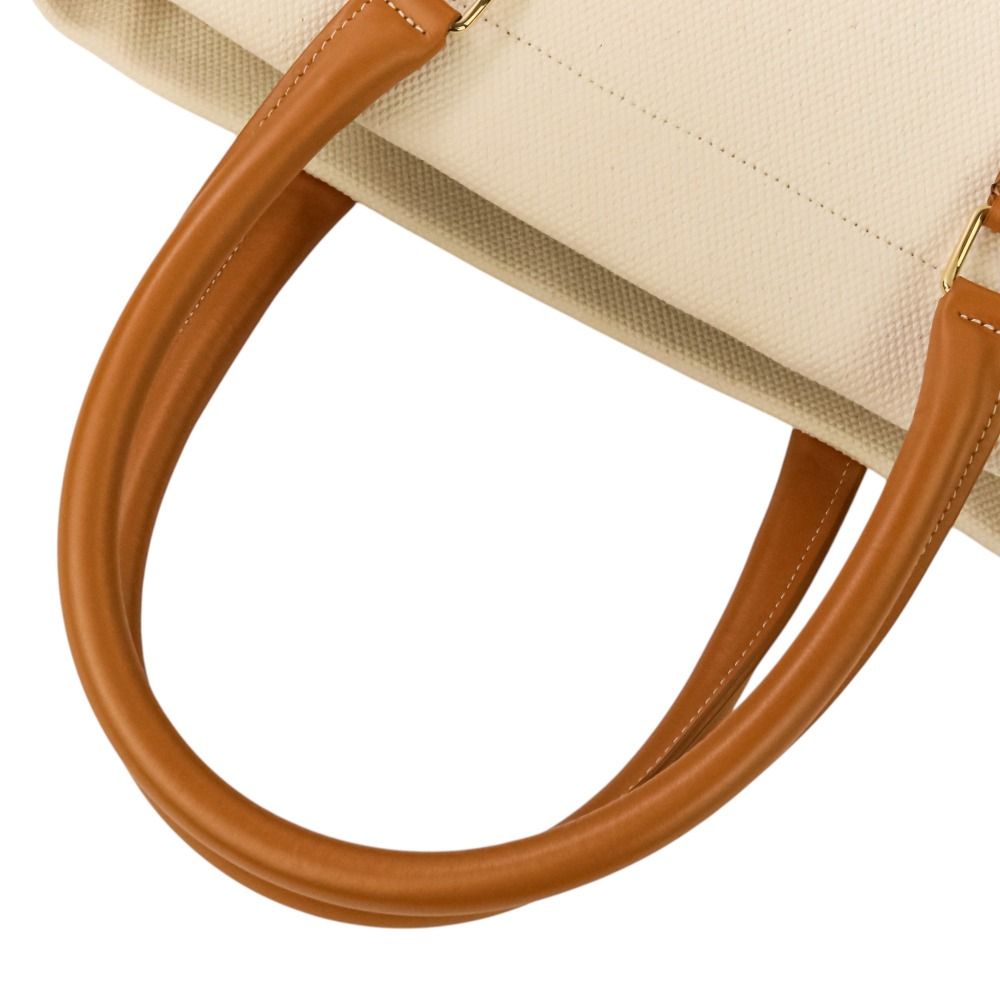 Celine Horizontal Cabas Tote Natural White — view 6