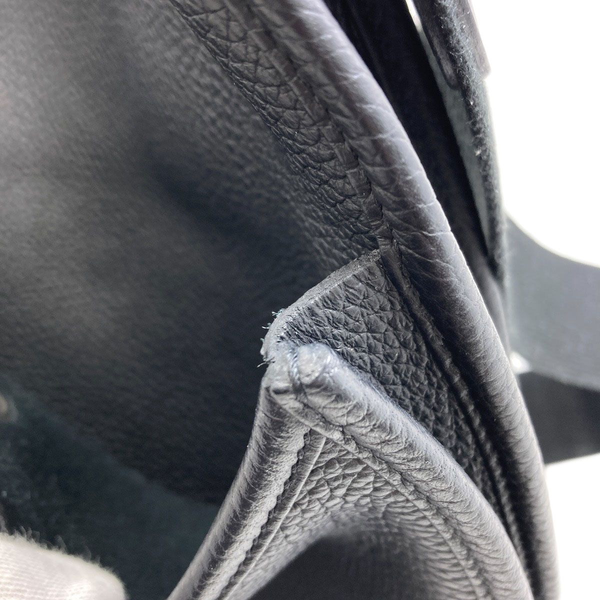 Hermes Evelyne 3 PM Silver Shoulder Bag Taurillon — view 9