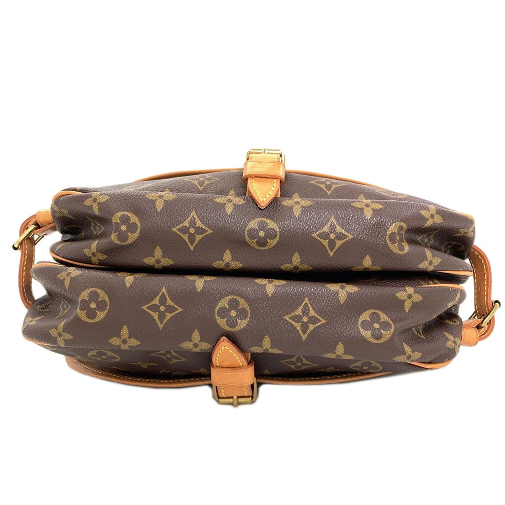Louis Vuitton Saumur MM Shoulder Bag Monogram Canvas — view 4