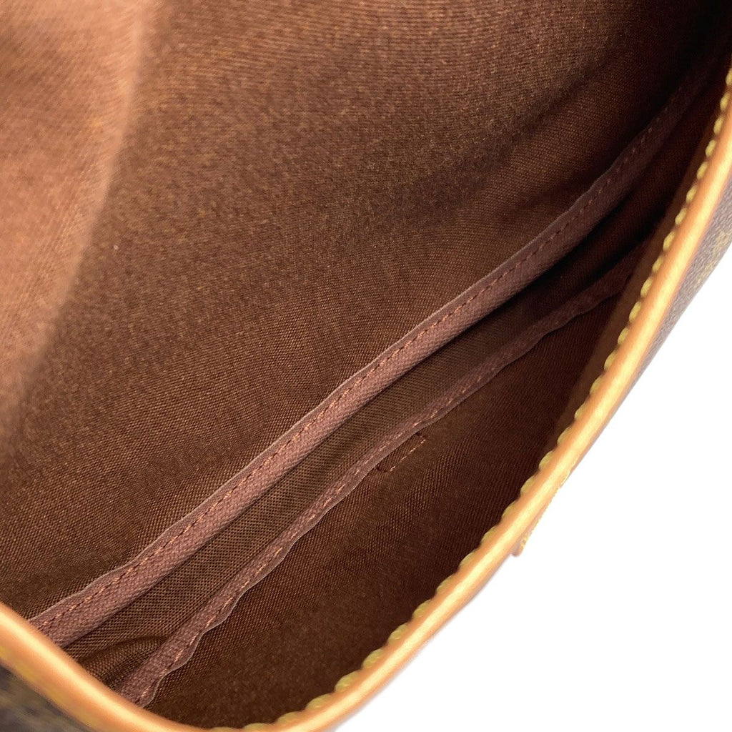 Louis Vuitton Saumur MM Shoulder Bag Monogram Canvas — view 5