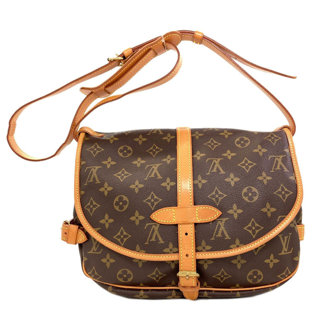 Louis Vuitton Saumur MM Shoulder Bag Monogram Canvas — view 2