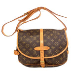 Louis Vuitton Saumur MM Shoulder Bag Monogram Canvas — view 2