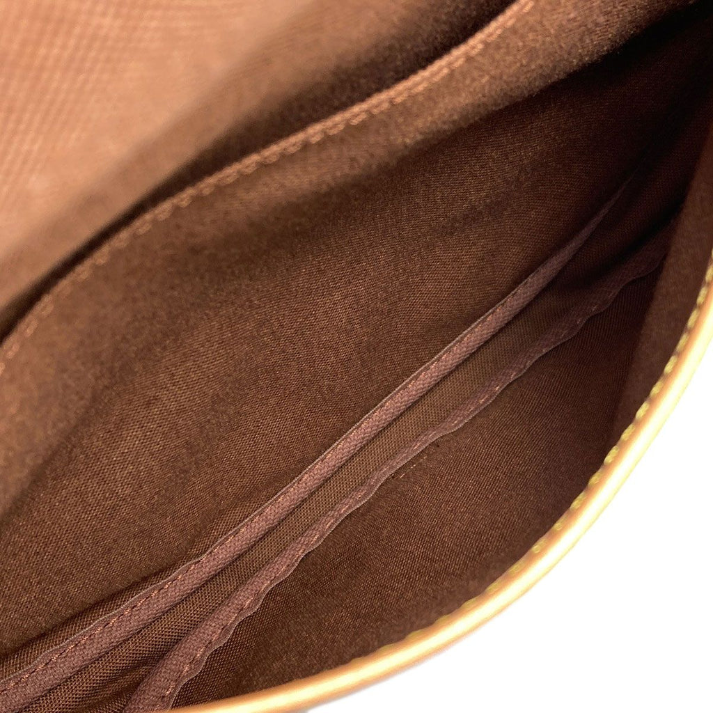 Louis Vuitton Saumur MM Shoulder Bag Monogram Canvas — view 6