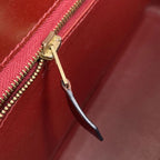 Hermes White Bath Gold Tote Box Calf — view 8