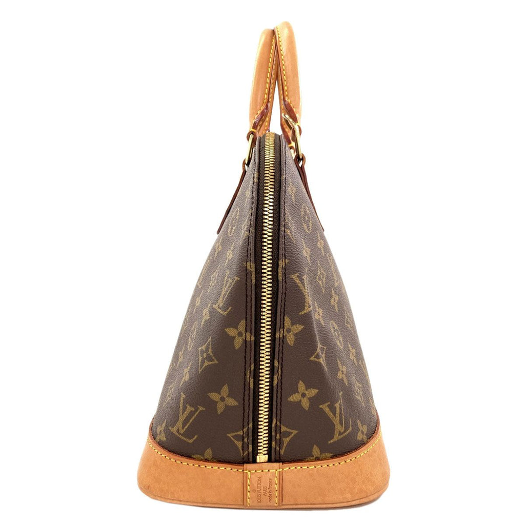 Louis Vuitton Alma Handbag Monogram Canvas — view 3