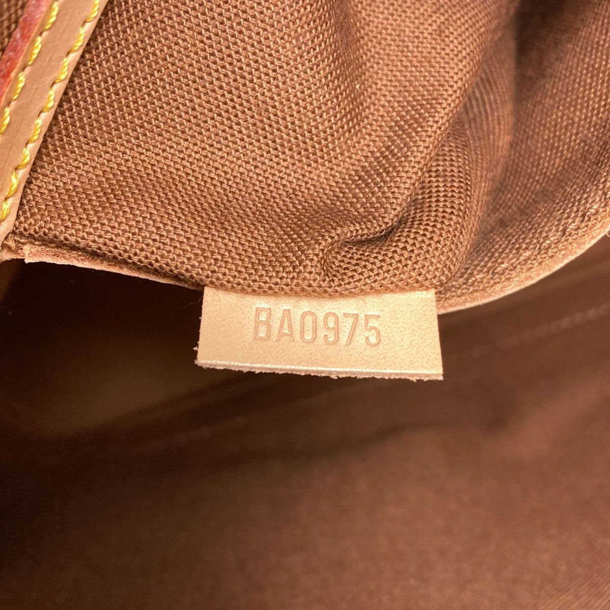 Louis Vuitton Alma Handbag Monogram Canvas — view 7