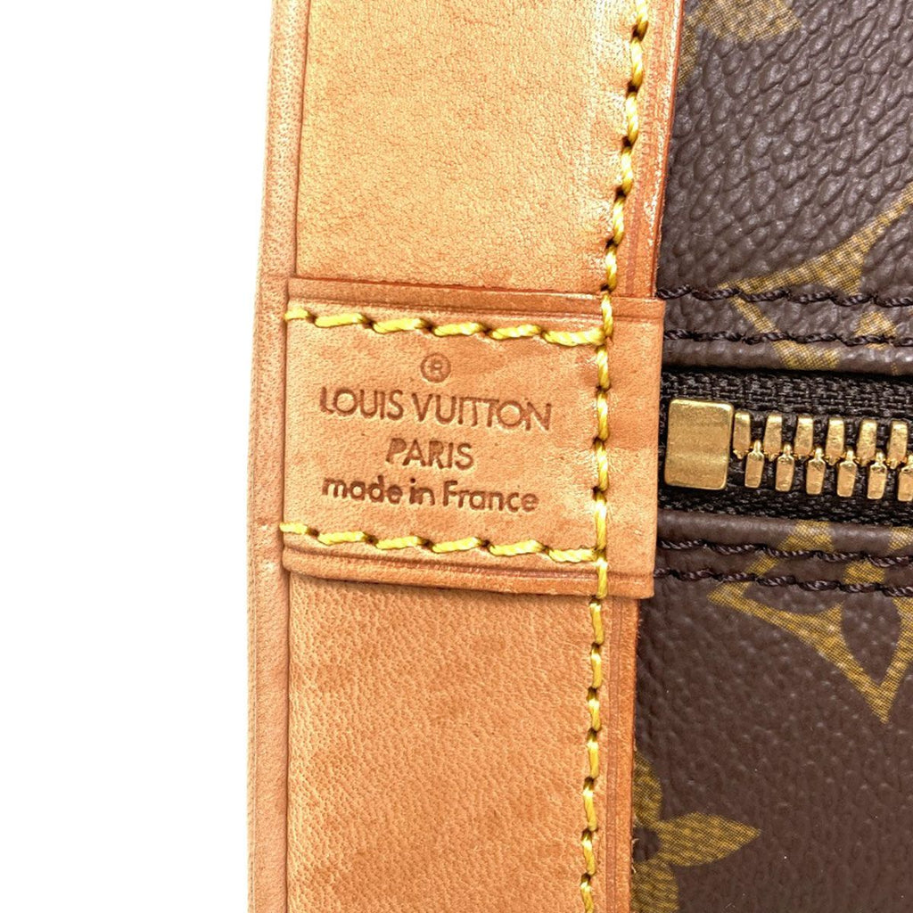 Louis Vuitton Alma Handbag Monogram Canvas — view 6