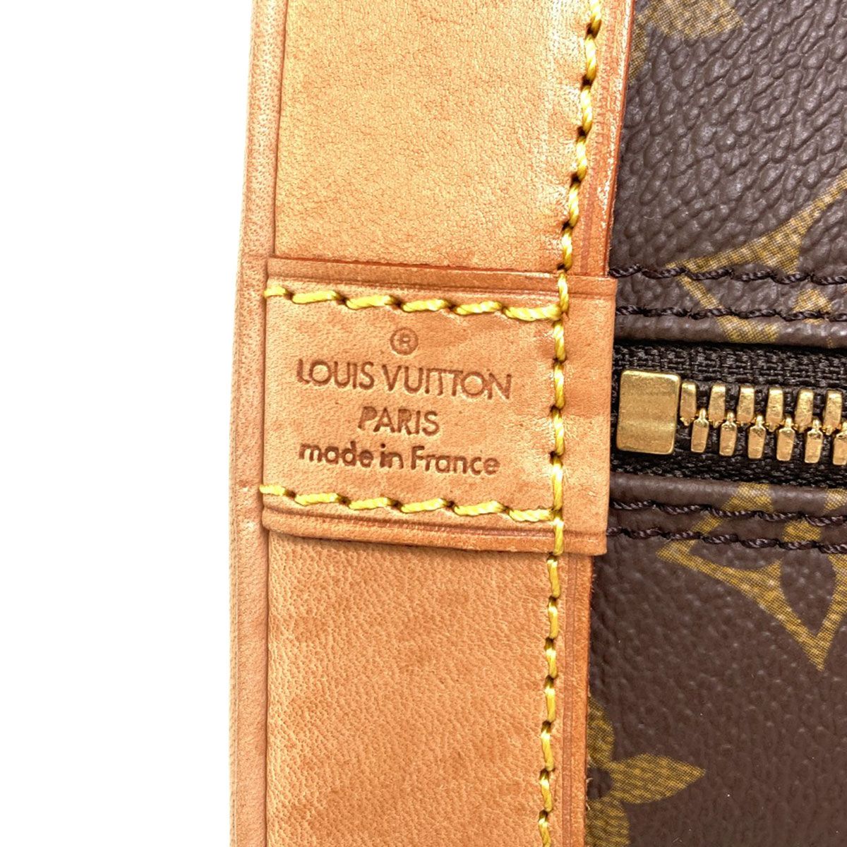 Louis Vuitton Alma Handbag Monogram Canvas — view 6