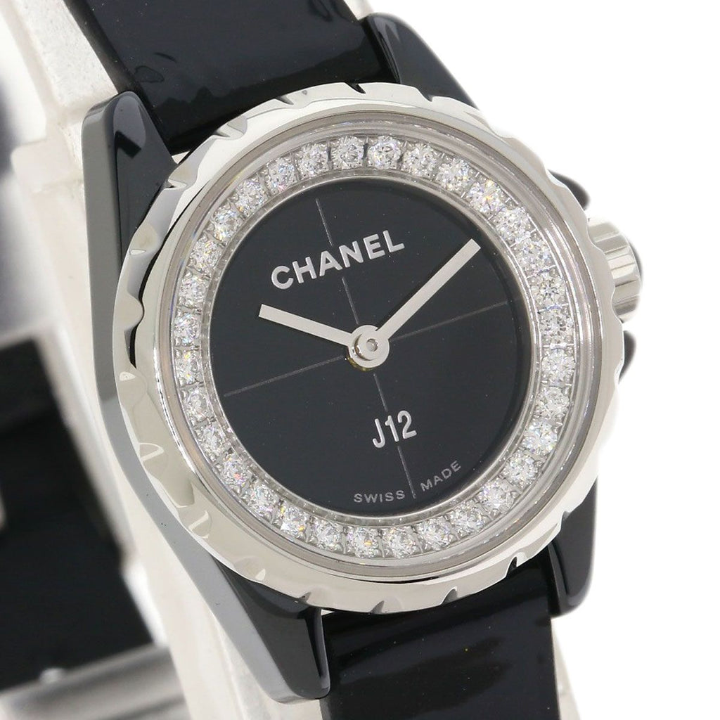 Chanel XS Diamond Watch Ceramic Enamel — view 5