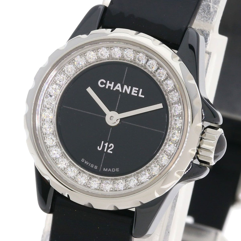 Chanel XS Diamond Watch Ceramic Enamel — view 4