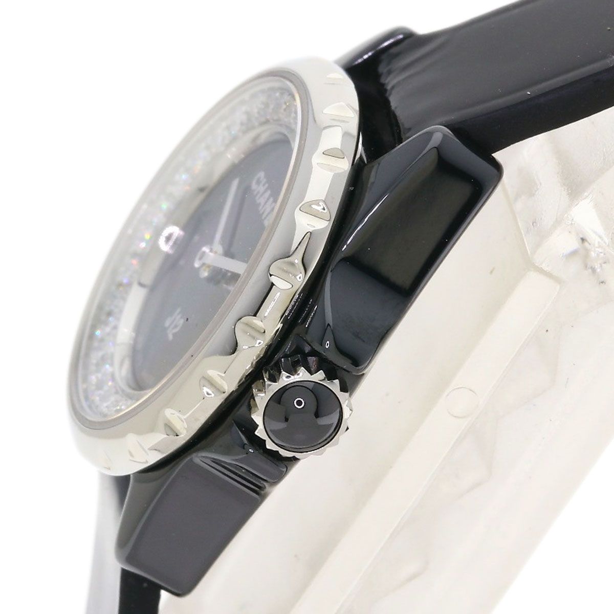 Chanel XS Diamond Watch Ceramic Enamel — view 6
