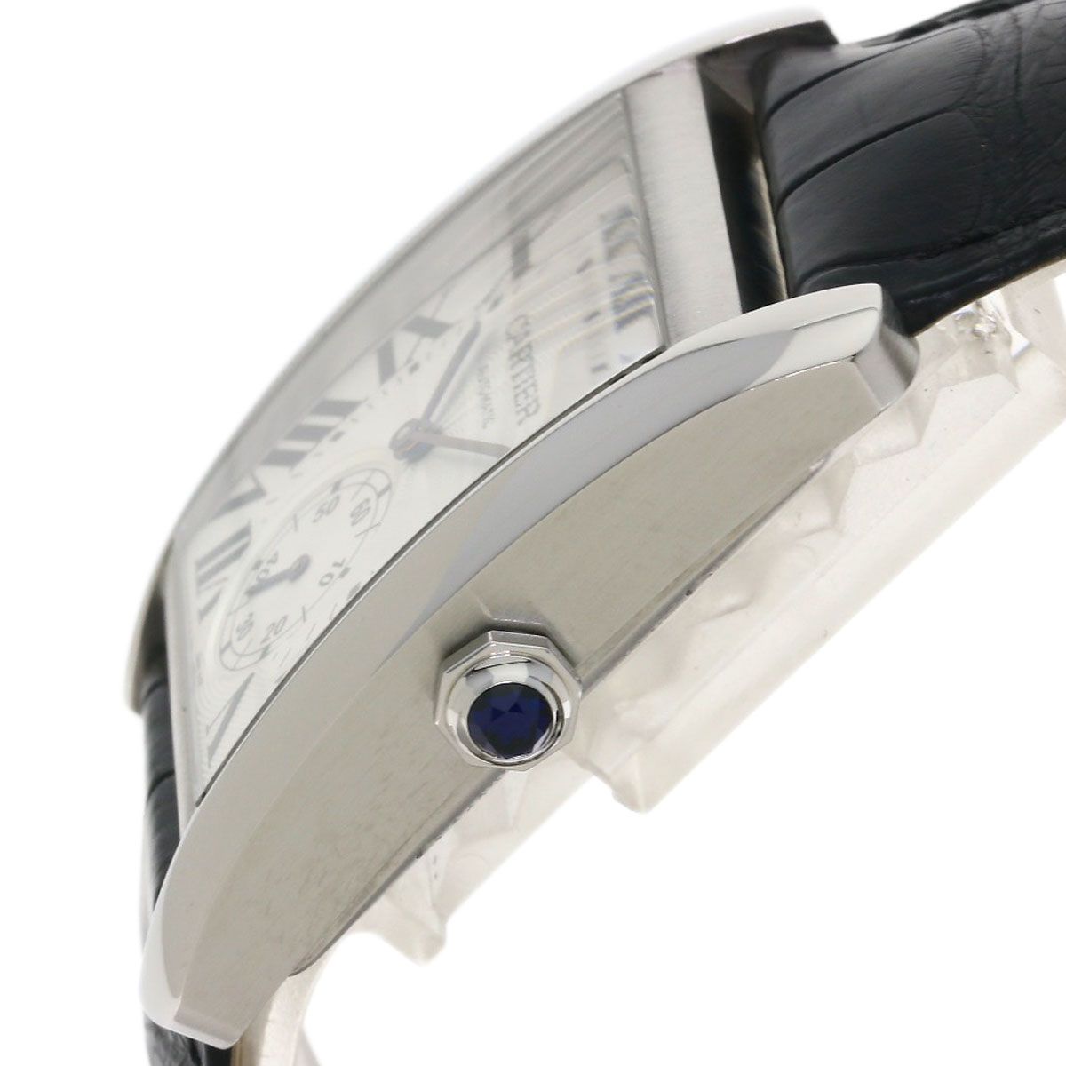 Cartier Tank MC LM Watch SS Leather — view 5