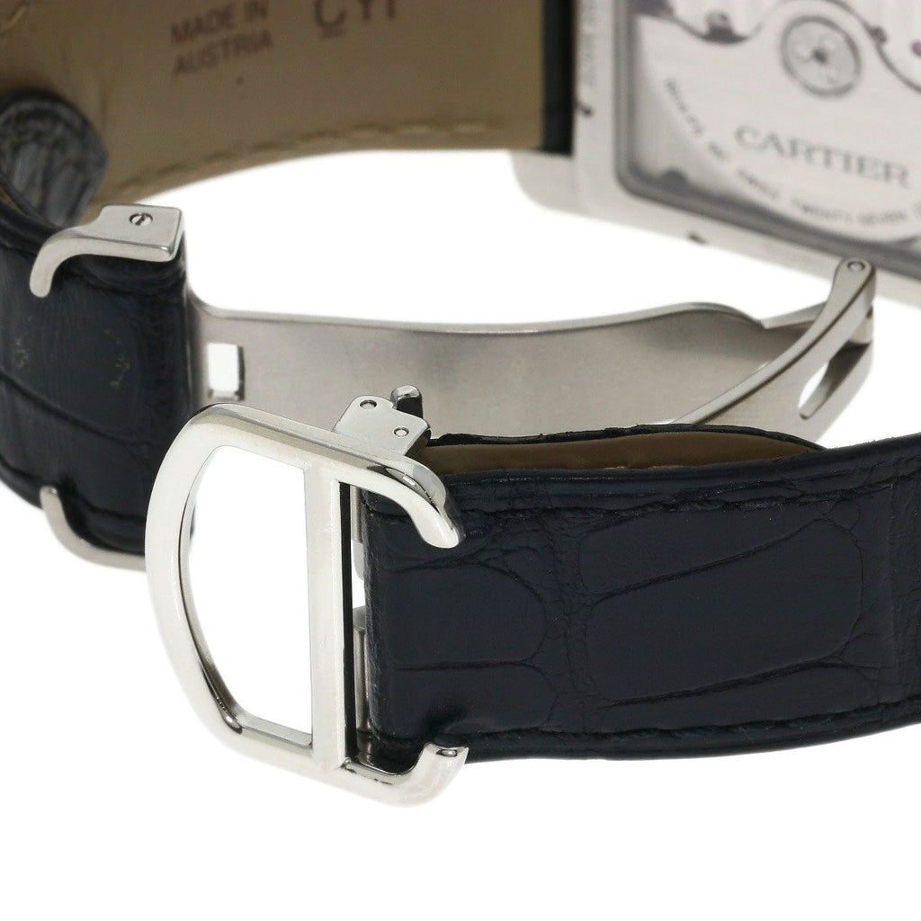 Cartier Tank MC LM Watch SS Leather — view 8