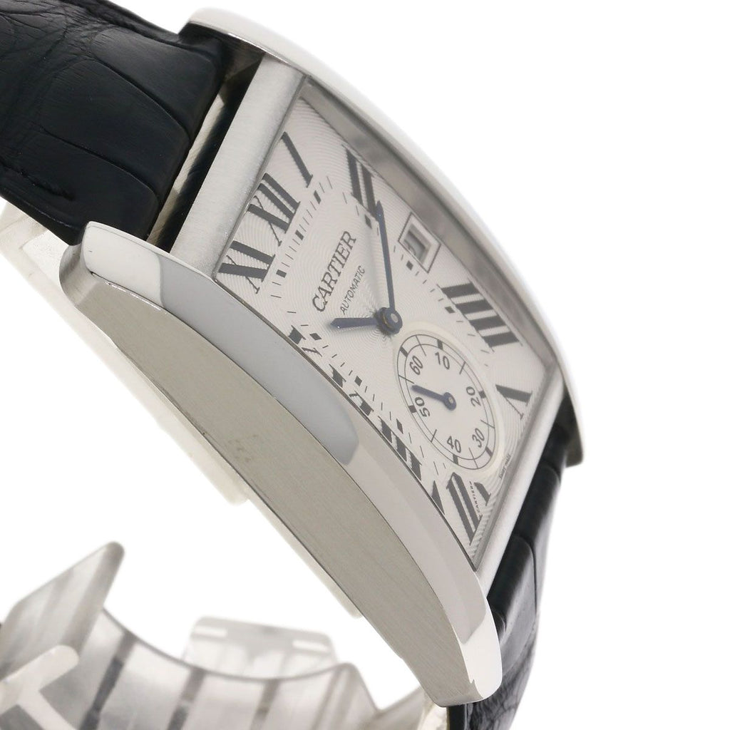 Cartier Tank MC LM Watch SS Leather — view 6