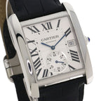 Cartier Tank MC LM Watch SS Leather — view 4