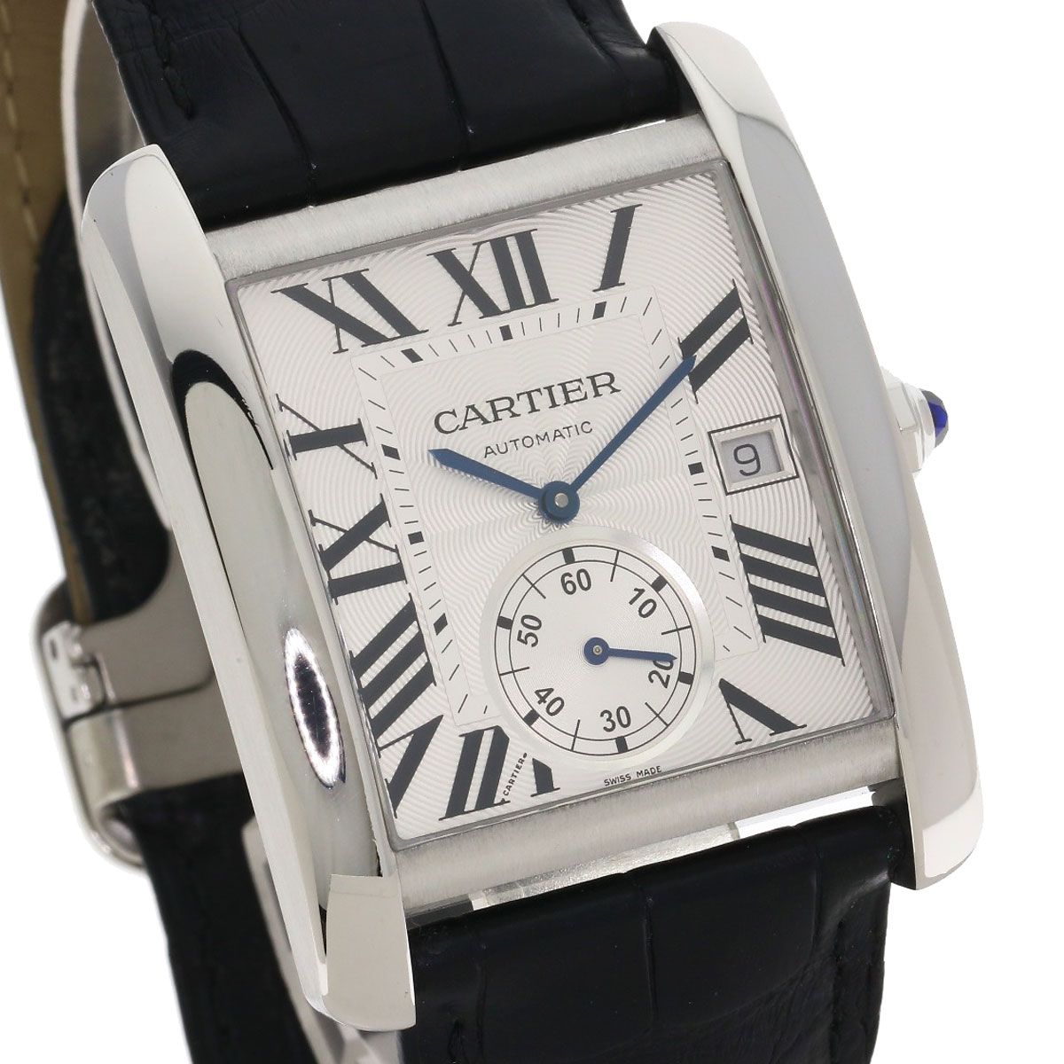 Cartier Tank MC LM Watch SS Leather — view 4
