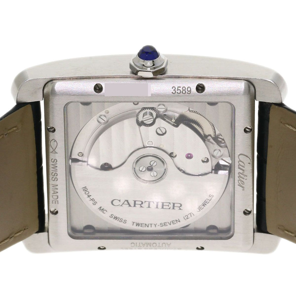 Cartier Tank MC LM Watch SS Leather — view 7