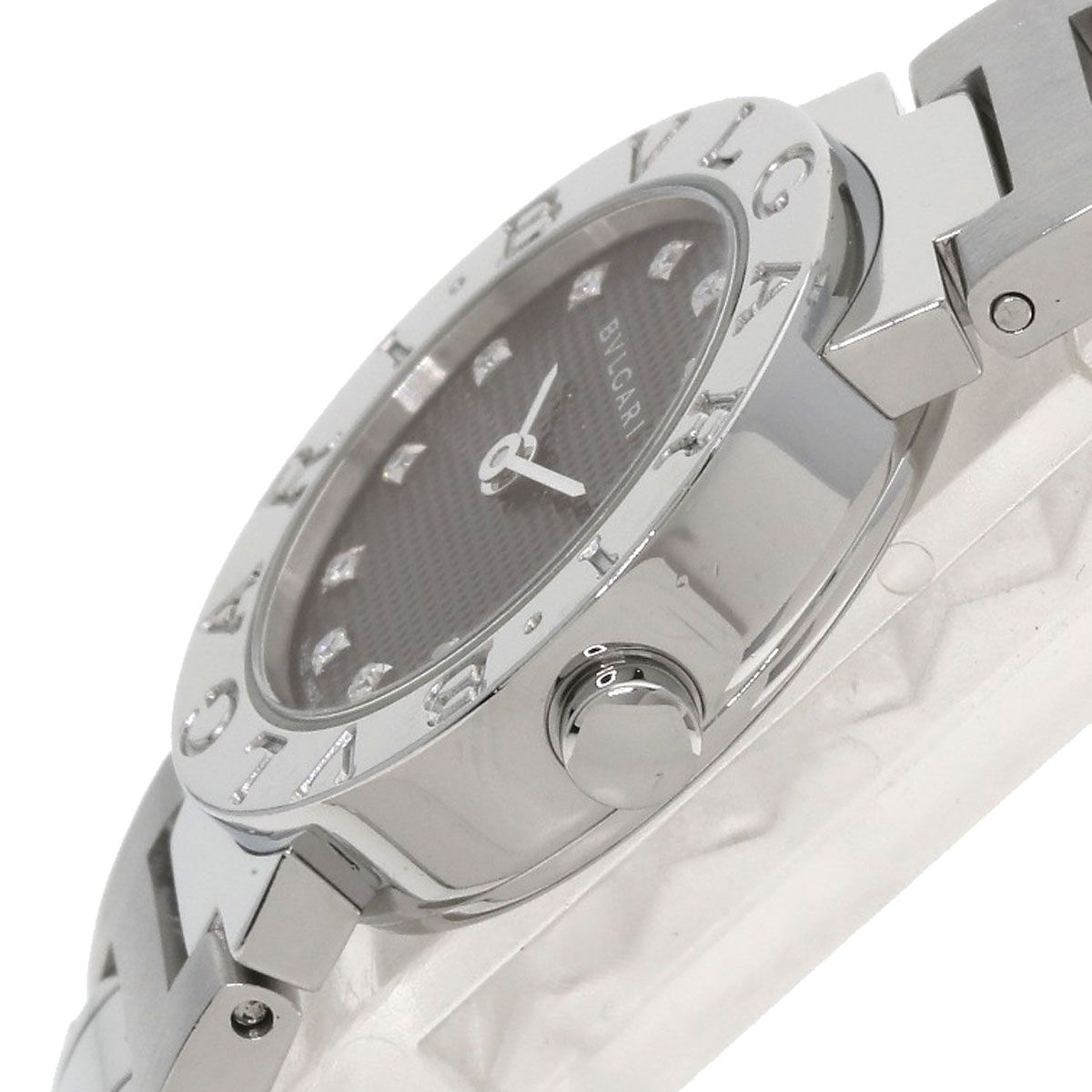 Bvlgari Diamond Watch SS — view 5