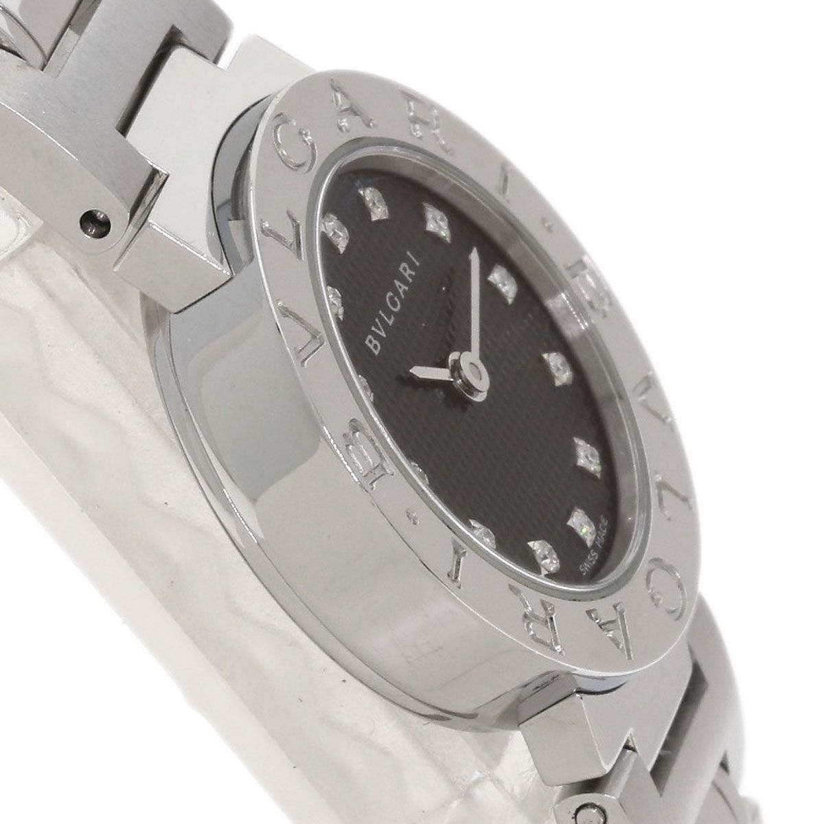 Bvlgari Diamond Watch SS — view 6