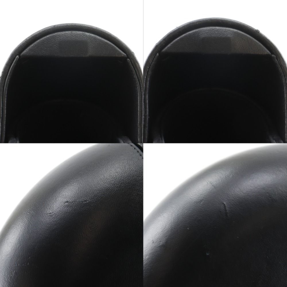 Chanel Chain Shoulder Evening in the Air Leather Black Bag — view 4