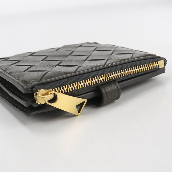 Bottega Veneta Intrecciato Bifold Wallet Lambskin — view 7