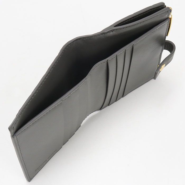 Bottega Veneta Intrecciato Bifold Wallet Lambskin — view 4
