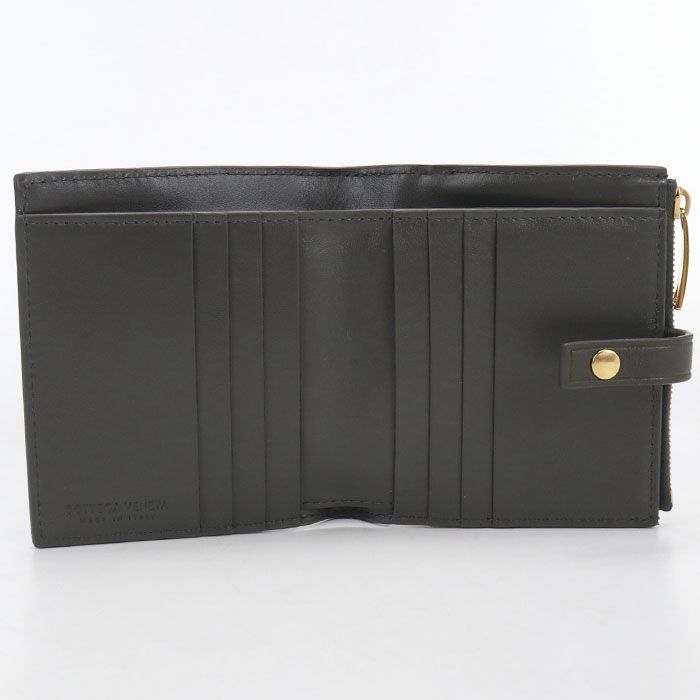 Bottega Veneta Intrecciato Bifold Wallet Lambskin — view 3