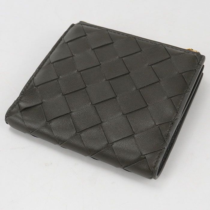Bottega Veneta Intrecciato Bifold Wallet Lambskin — view 2