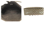 Gucci GG Crystal Brown Beige Gold Hobo Shoulder Bag — view 9