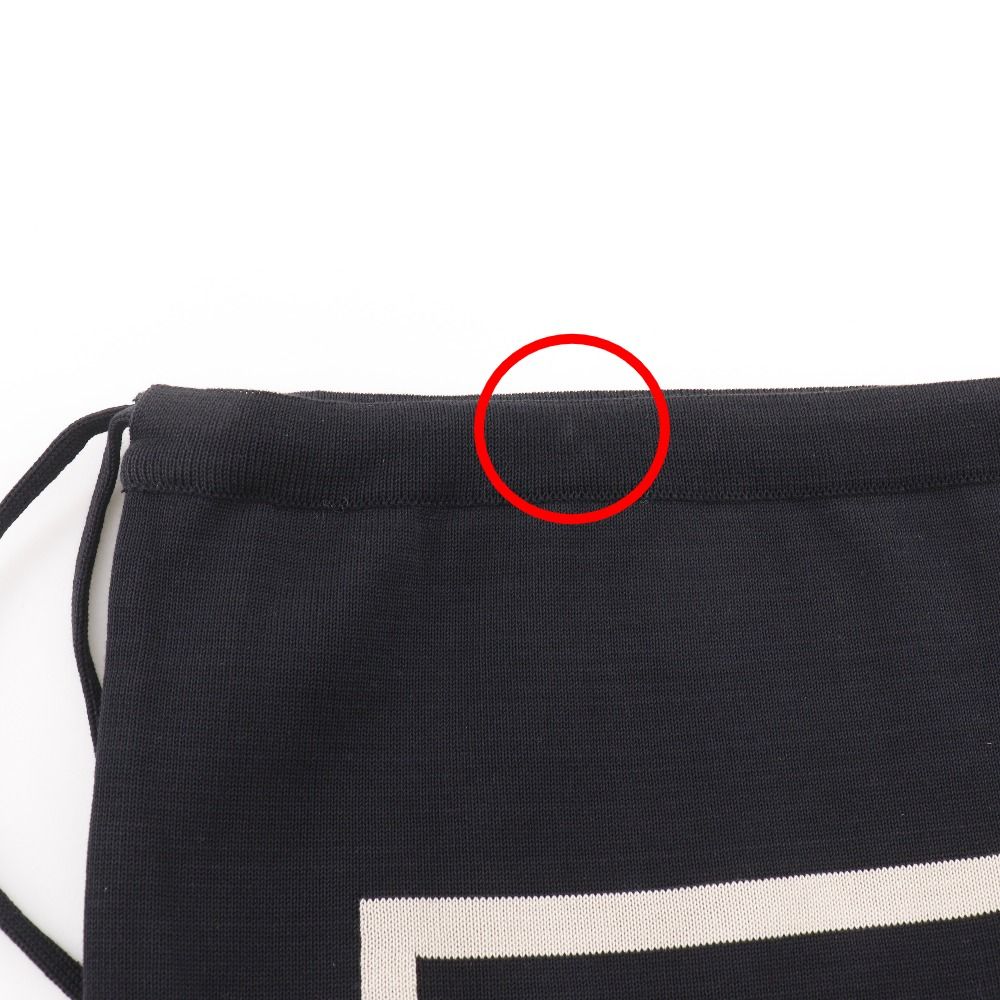 Chanel Nap Sac Sports Line Cotton Black Backpack — view 8