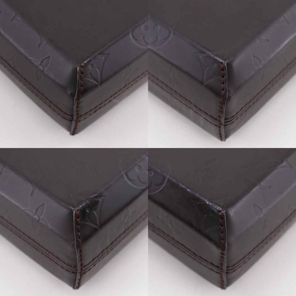 Louis Vuitton Bobbi Monogram Glace Leather Cafe Brown Shoulder Bag — view 4