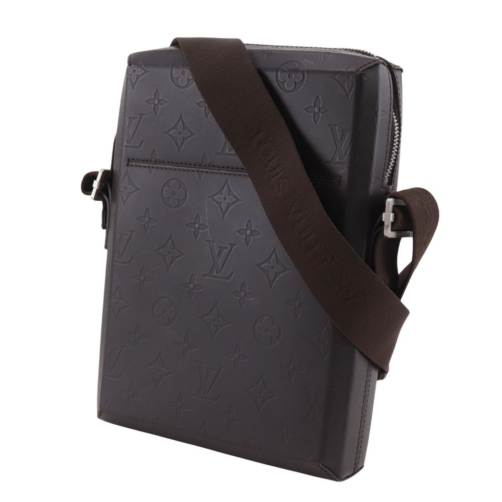 Louis Vuitton Bobbi Monogram Glace Leather Cafe Brown Shoulder Bag — view 2