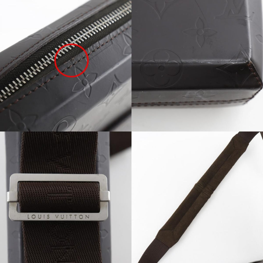 Louis Vuitton Bobbi Monogram Glace Leather Cafe Brown Shoulder Bag — view 9
