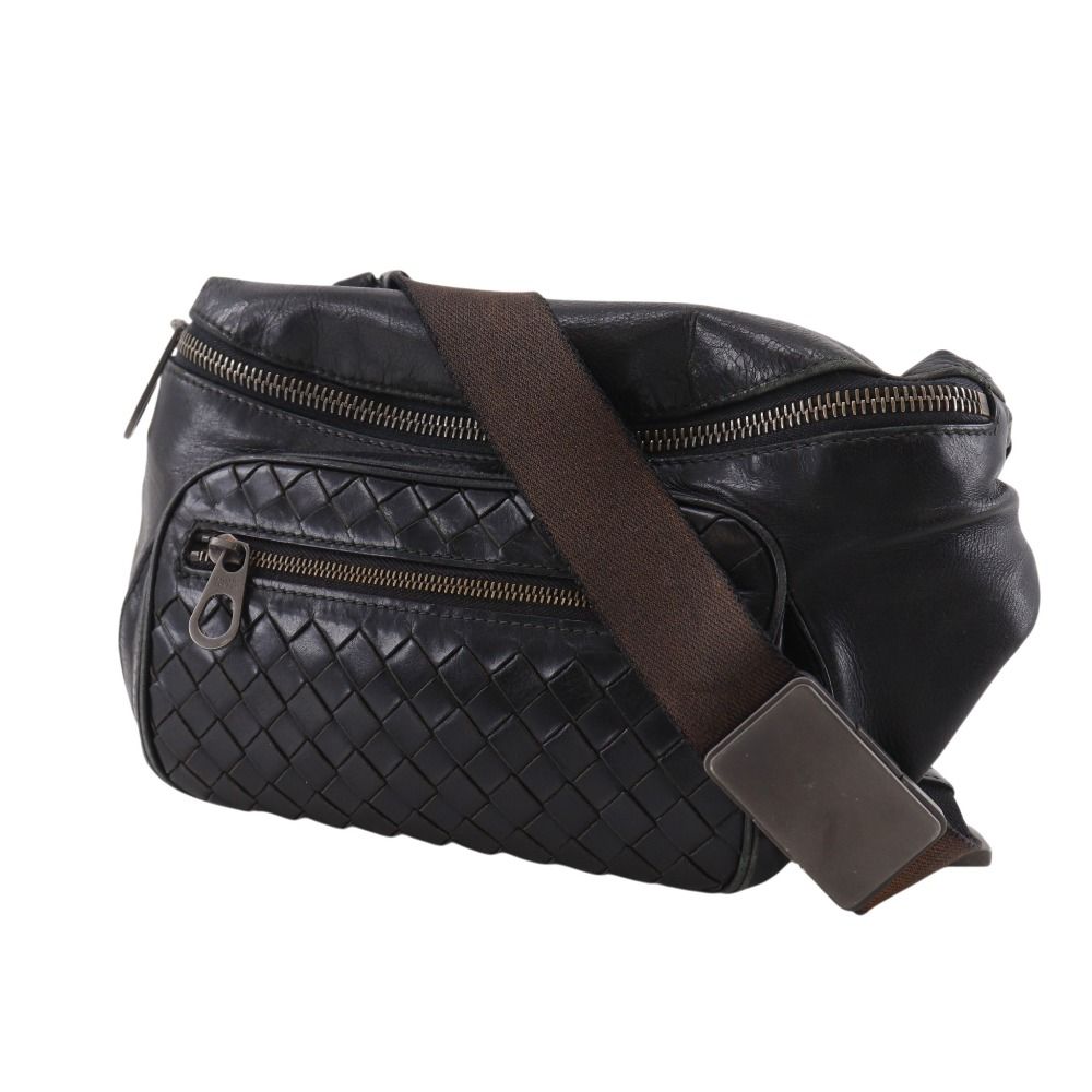 Bottega Veneta Shoulder Bag Leather Black — view 2