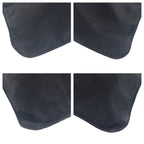 Prada Tessuto Black Silver Nylon Shoulder Bag — view 3