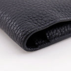 Hermes Dogon Duo Togo Black Wallet — view 7
