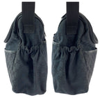 Gucci Black Silver GG Canvas Shoulder Bag — view 8