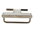 Hermes Buckle Belt Logo Only Metal Silver — view 3