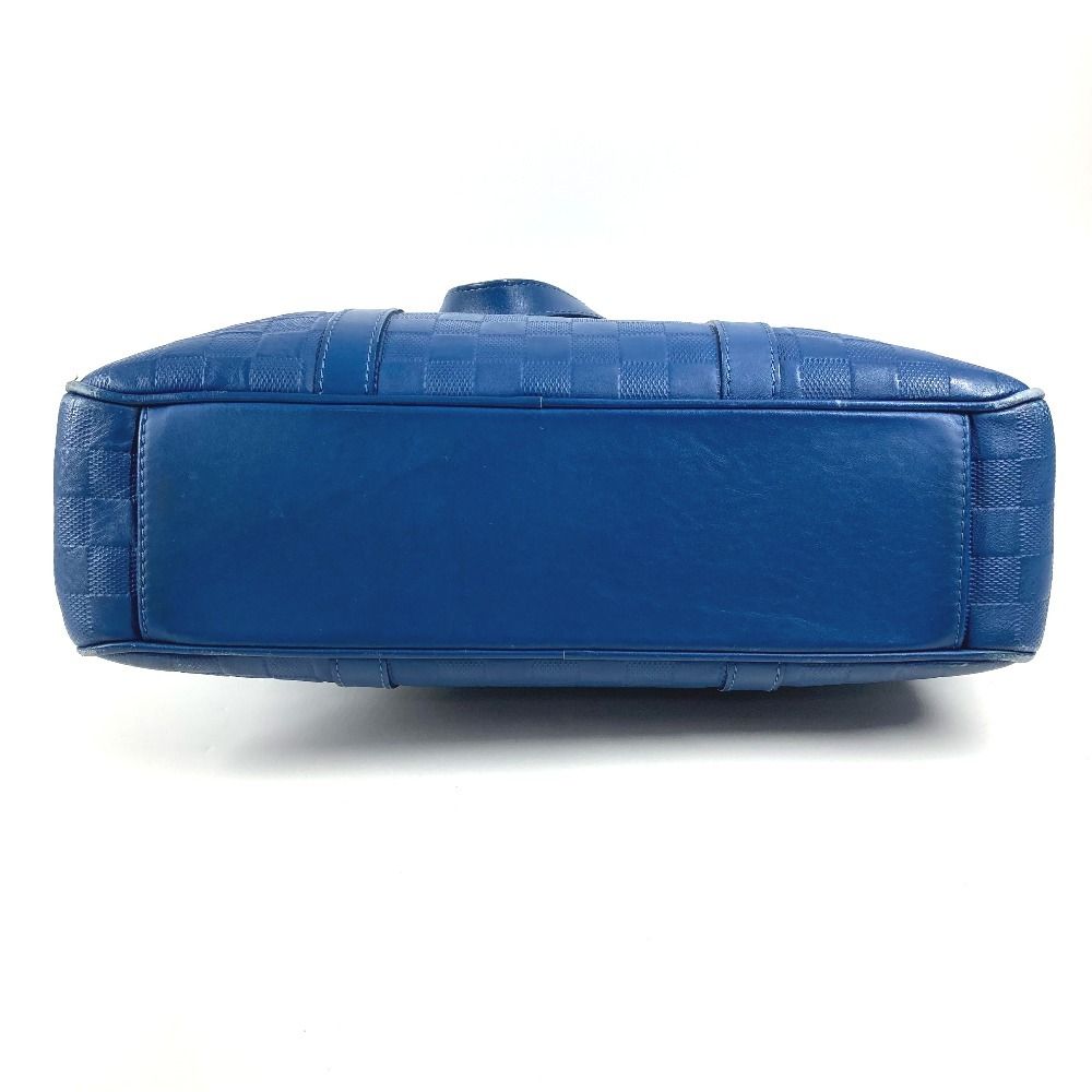 Louis Vuitton Shoulder Bag Tadao PM Damier Infini Leather Blue — view 3